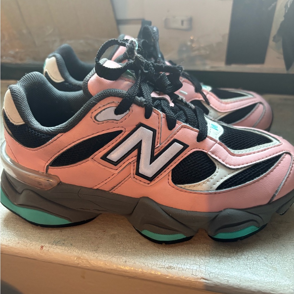 New Balance Black and Pink Athletic Shoes